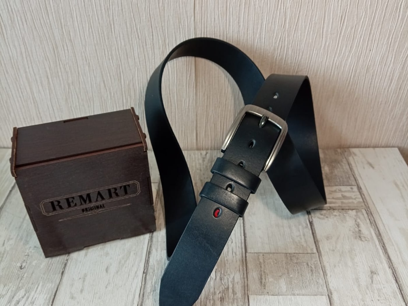 Ремень REMART в фирменной коробке